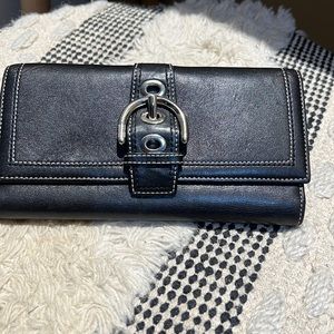 Coach leather wallet